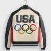 Kith x AVIREX Team USA Olympics 2026 Jacket For Sale