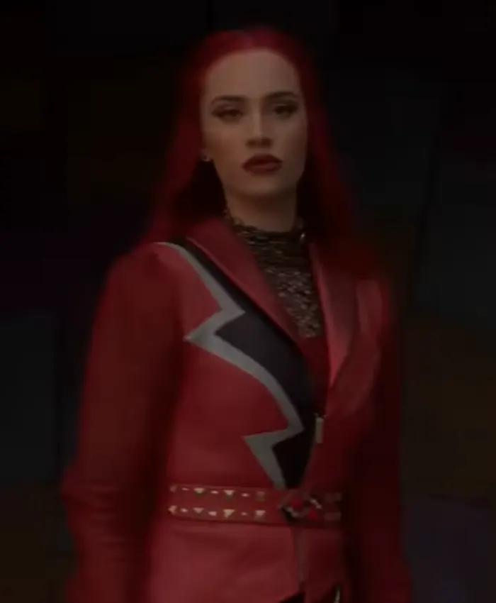 Kylie Cantrall Descendants Wicked Wonderland 2026 Princess Red Broken Heart Red Jacket