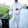 Lamine Yamal SP5DER x Adidas White Track Jacket