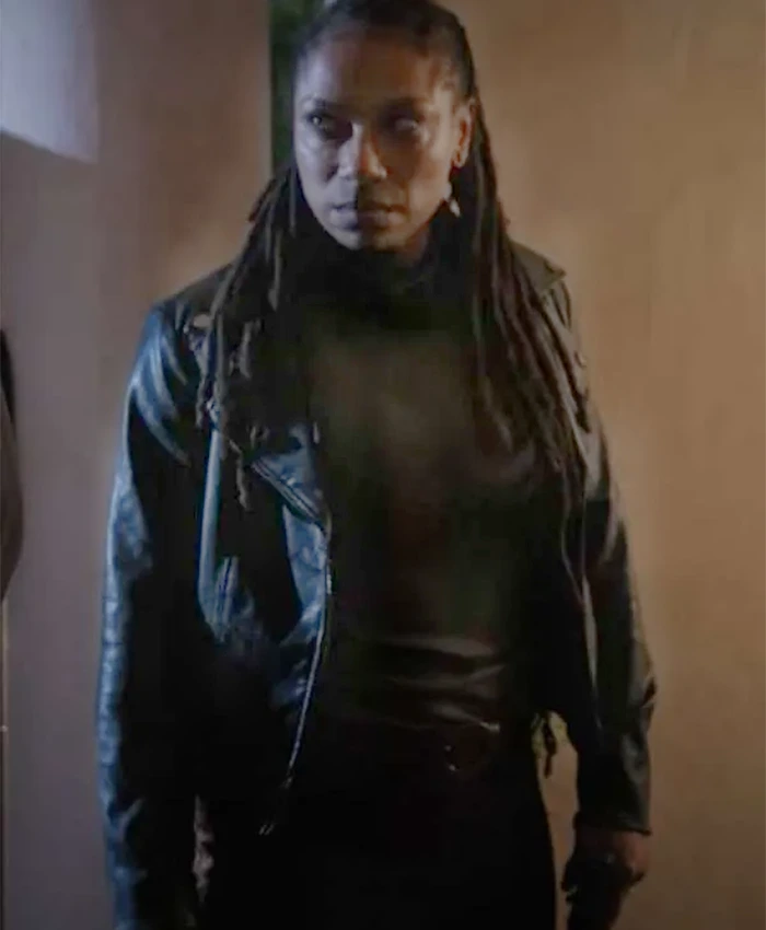 Last Hit Twana Barnett Black Leather Jacket