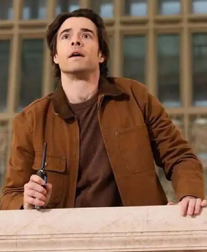 Alternative view of Law and Order SVU S27 Corey Cott Brown Jacket
