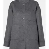 Law and Order SVU S27 Noma Dumezweni Grey Wool Jacket Front