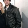 Love Story Paul Anthony Kelly Black Leather Jacket For Sale