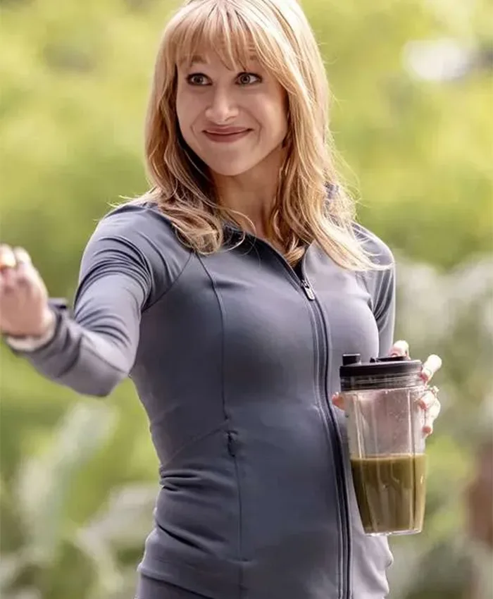 Lucy Punch The Audacity S01 Grey Jacket