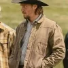 Marshals Kayce Dutton Brown Cotton Jacket