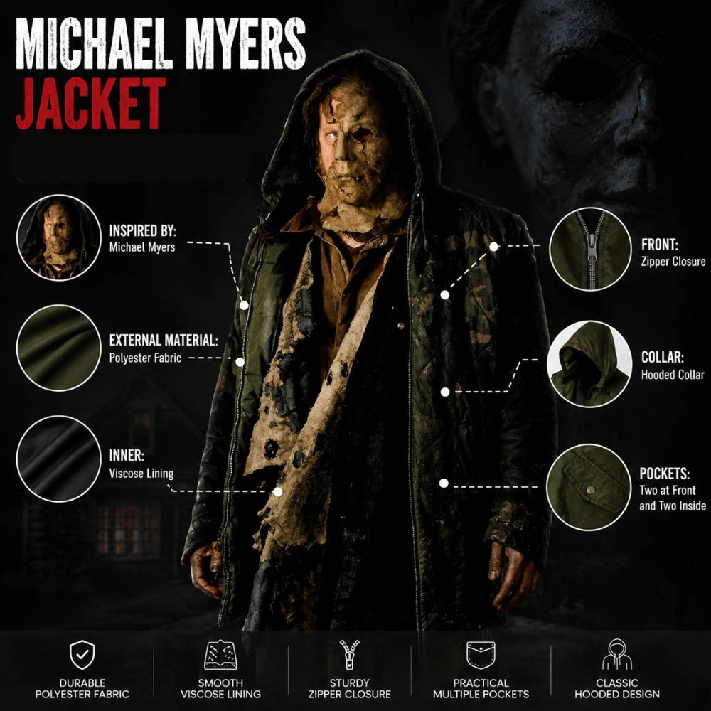 Tyler Mane Halloween II Michael Myers Costume Jacket