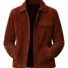 Mike Manning Beyond the Gates S02 Brown Jacket Front