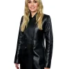 Miley Cyrus iHeartRadio Music Awards Leather Coat For Sale