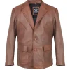 Mo Brings Plenty TV Series Marshals 2026 Mo Brown Leather Blazer