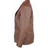 Mo Brings Plenty TV Series Marshals 2026 Mo Brown Leather Blazer For Men and Women