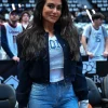 Molly Qerim Basketball Game 2026 Cropped Jacket For Sale