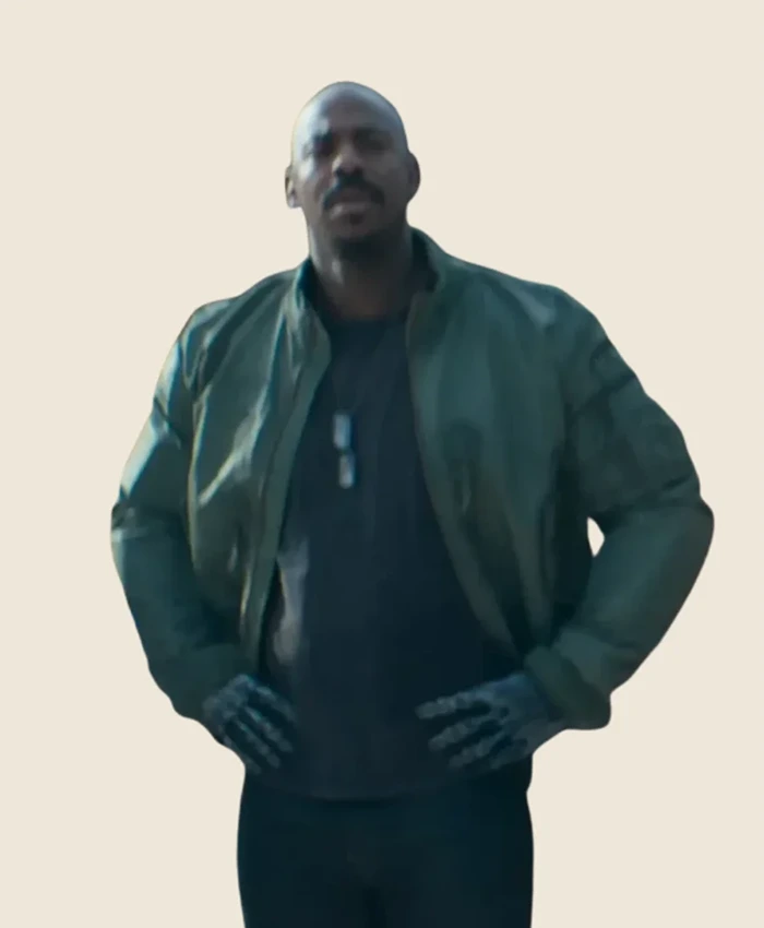 Mortal Kombat II Mehcad Brooks Green Jacket For Sale