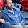 NBA Celeb Row 2026 Adam Sandler Los Angeles Lakers Courtside Hoodie
