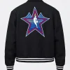 NBA x Gap Varsity All Star Basketball Black Varsity Jacket