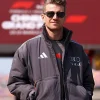 Nico Hülkenberg F1 Grand Prix China 2026 Grey Oversized Puffer Jacket