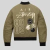Nike x Stussy Bomber Jacket Olive Green