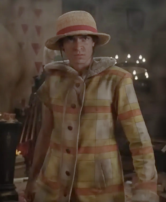 One Piece S02 Monkey D. Luffy Checkered Jacket