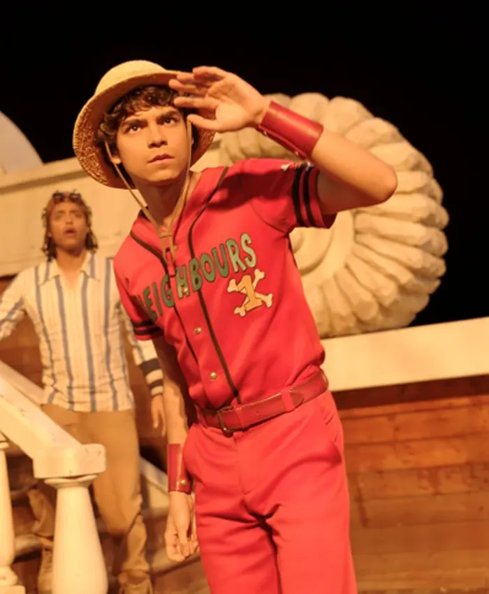 One Piece S02 Monkey D. Luffy Red Neighbours Shirt