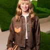 PFW 2026 Alysa Liu Denim Jacket