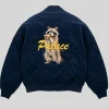 Palace Spring 2026 Hungry Raccoon Varsity Quilted Bomber Jacket