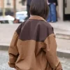 Paris Fashion Week 2026 Sofia Carson Jacket Back