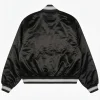 Patta x Nike Hyper Crimson Anniversary Edition Black Satin Bomber Jacket