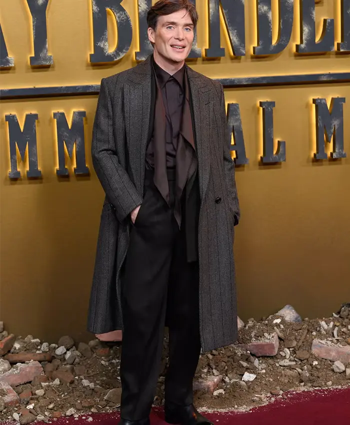 Peaky Blinders The Immortal Man Cillian Murphy Grey Coat For Sale