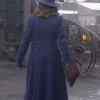 Peaky Blinders The Immortal Man Sophie Rundle Blue Coat For Sale
