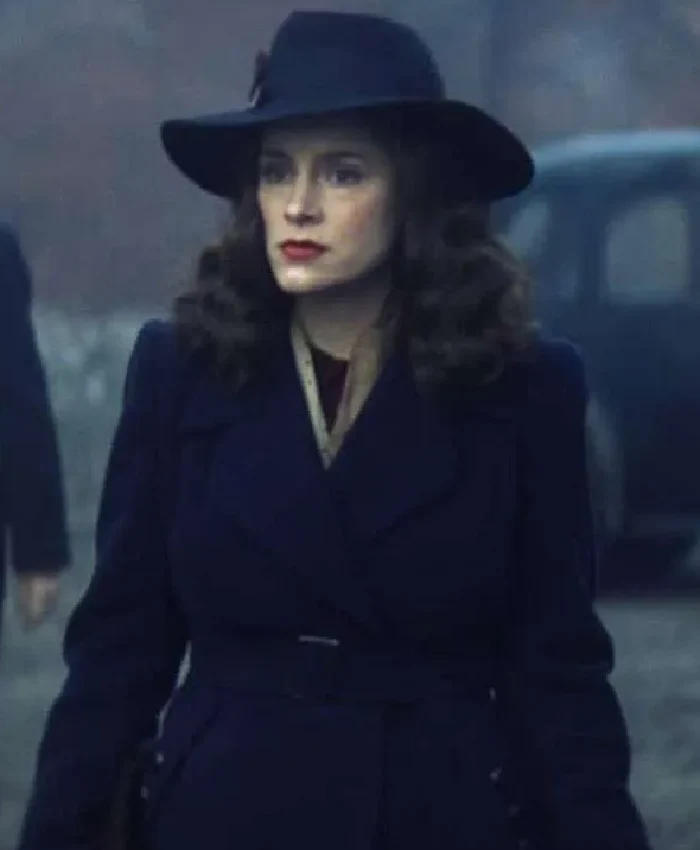 Peaky Blinders The Immortal Man Sophie Rundle Blue Coat