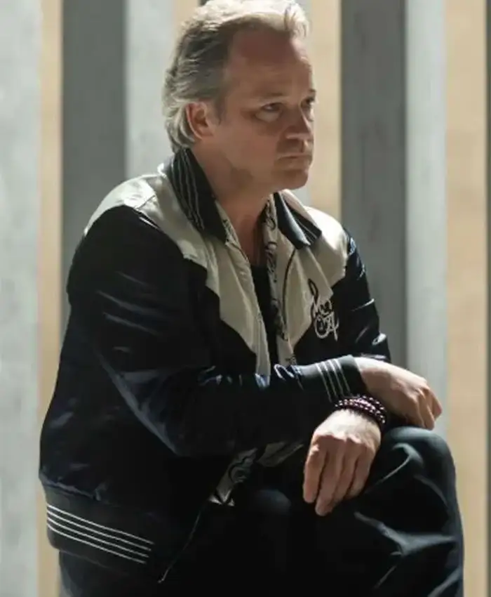 Peter Sarsgaard DTF St Louis S01 Bomber Jacket For Sale