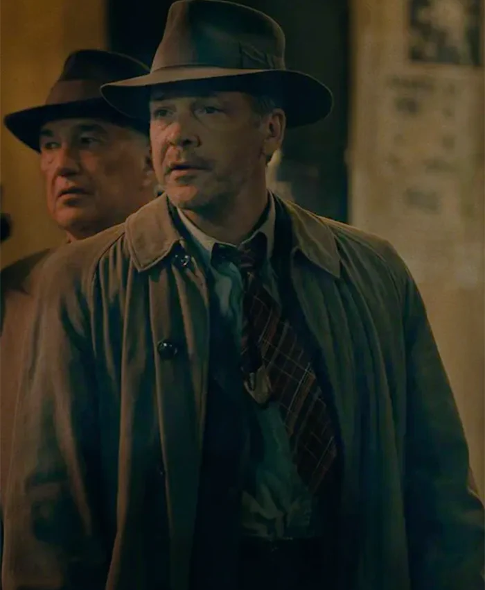 Peter Sarsgaard The Bride! Trench Coat For Sale