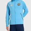 Philadelphia Union Tiro Tech Blue Windbreaker Jacket Front