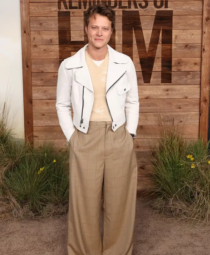 Reminders of Him Premiere Rudy Pankow Leather Jacket For Sale