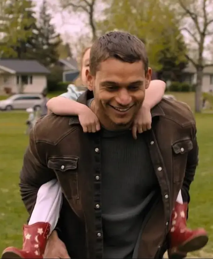 Reminders of Him Tyriq Withers Brown Jacket