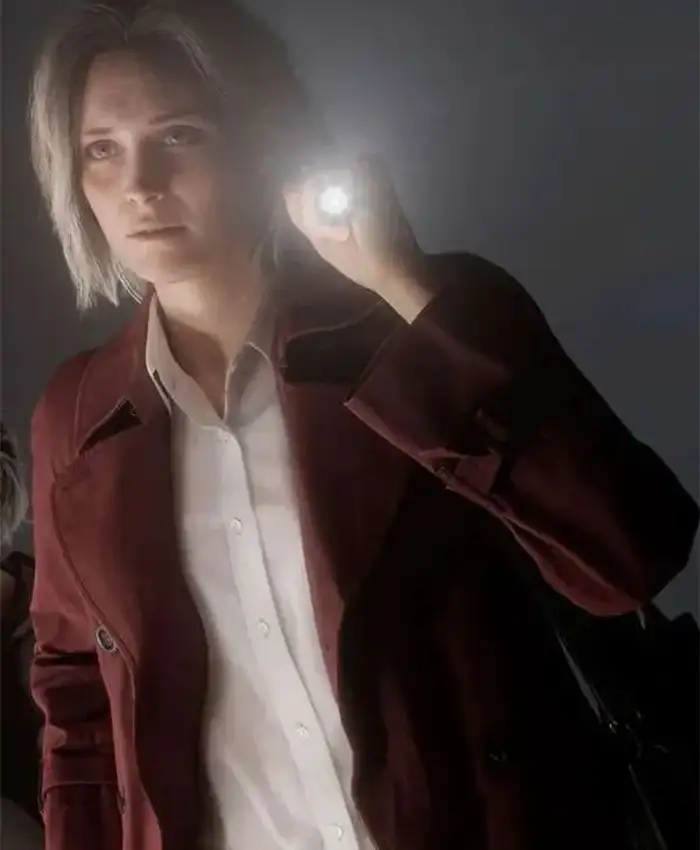 Resident Evil Requiem Alyssa Ashcroft Maroon Coat For Sale