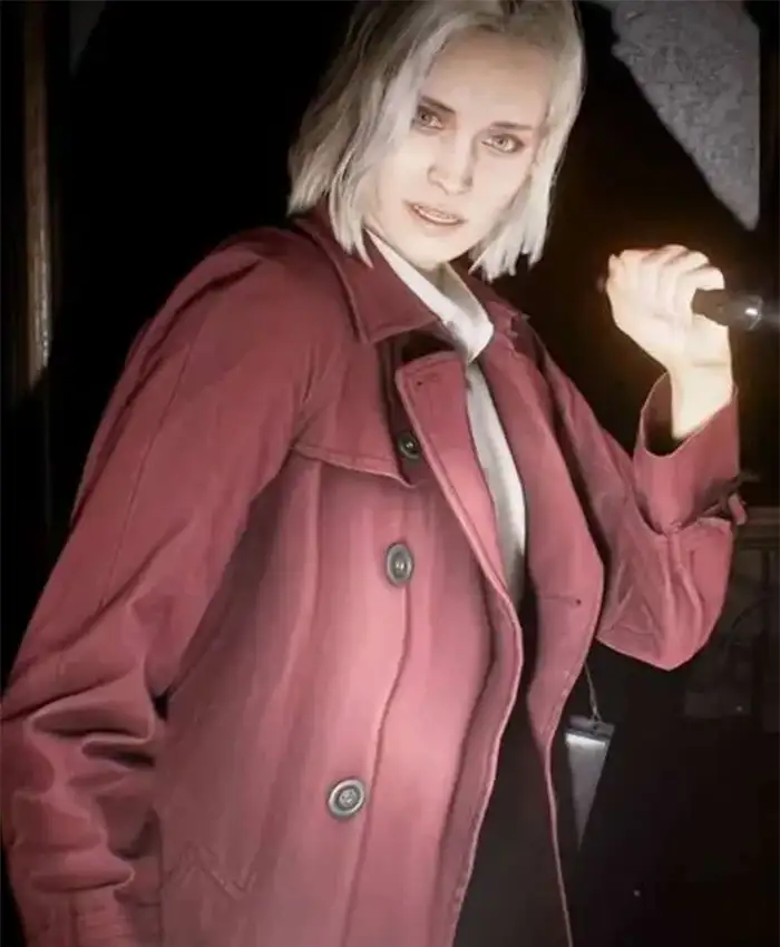 Resident Evil Requiem Alyssa Ashcroft Maroon Coat
