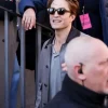 Robert Pattinson Campidoglio Rome Grey Jacket Front