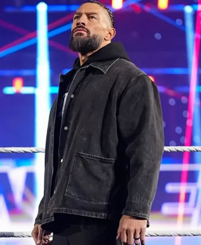 Roman Reigns Monday Night RAW Denim Jacket