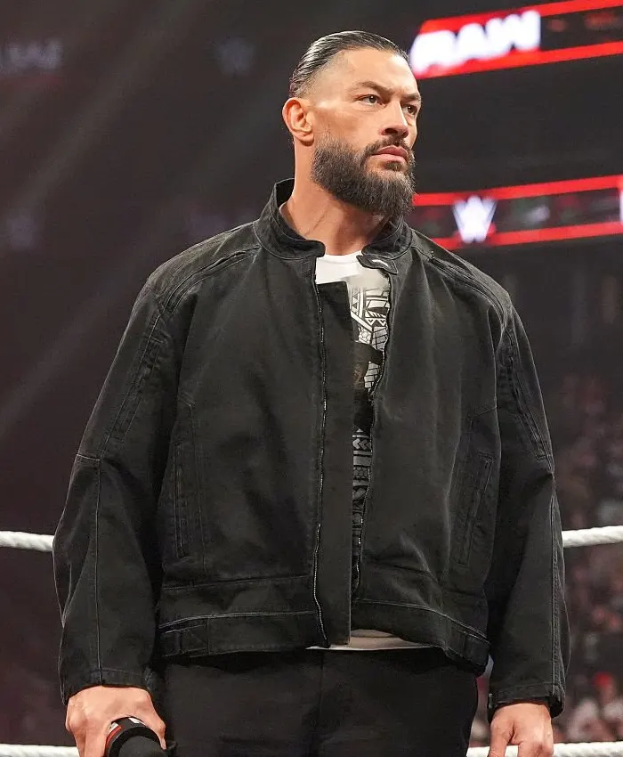 Roman Reigns RAW 2026 Denim Jacket