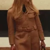 Sarah Pidgeon Love Story Brown Coat For Sale