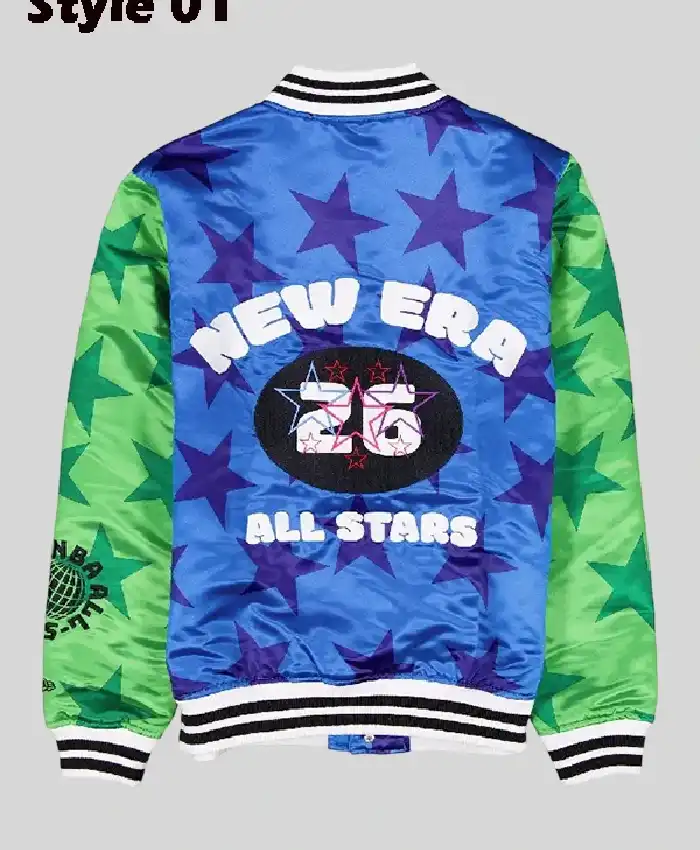 Savior Worldwide 2026 All-Star Game Jacket - Blue and Green