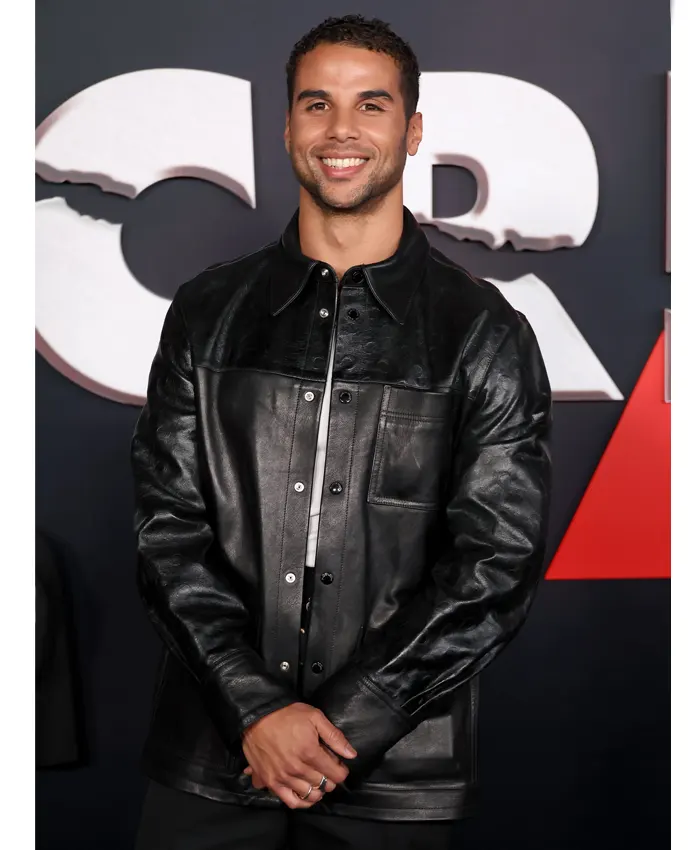 Scream 7 Premiere Mason Gooding Leather Jacket