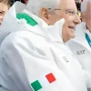 Sergio Mattarella 2026 Winter Olympics Team Italy Ski Jacket Side