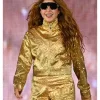 Shakira Zocalo Mexico City Golden Sequin Jacket
