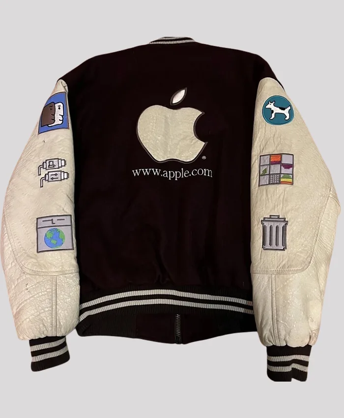 Shop Vintage 1996 Apple Employee Varsity Jacket