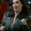 Shrinking S03 Isabella Gomez Green Jacket For Sale
