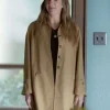Shrinking S03 Lily Rabe Brown Coat For Sale