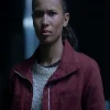 Siren S02 Maddie Bishop Maroon Jacket