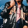 Snoop Dogg Jeff Hamilton Steelers Leather Jacket For Sale