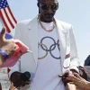 Snoop Dogg LA28 Olympic Games Leather Coat For Sale